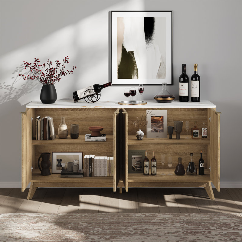 59.06" Wide Sideboard, Natural