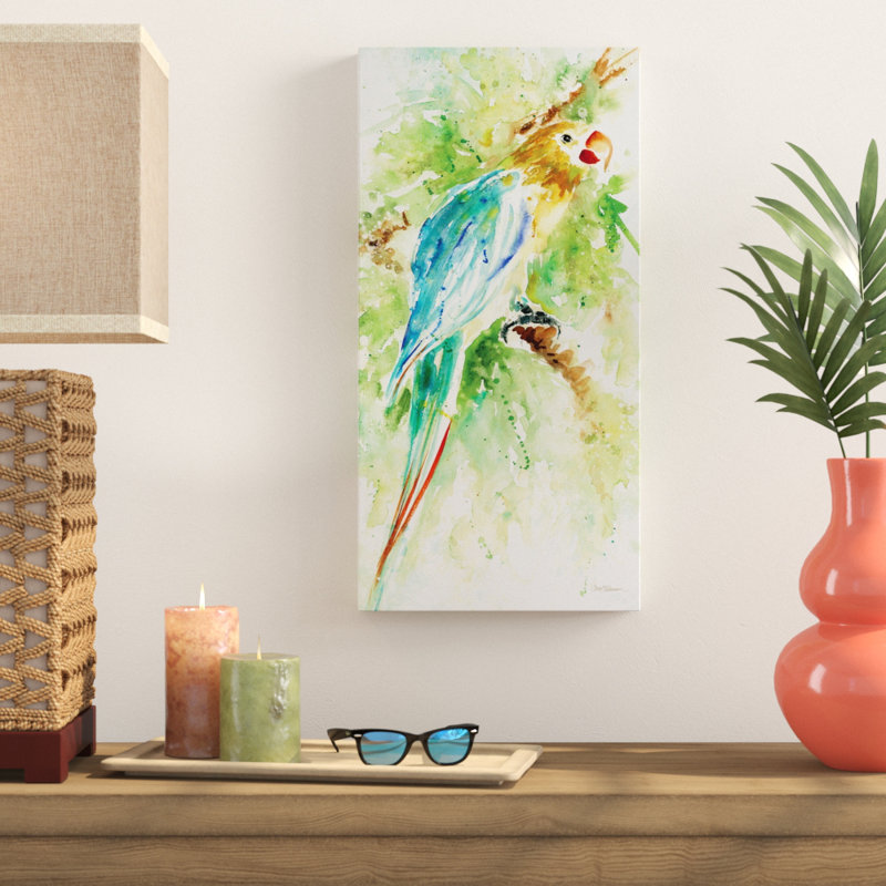 «Island Beauty I», reproduction sur toile tendue, H 12 po x l 24 po x P 1,5 po