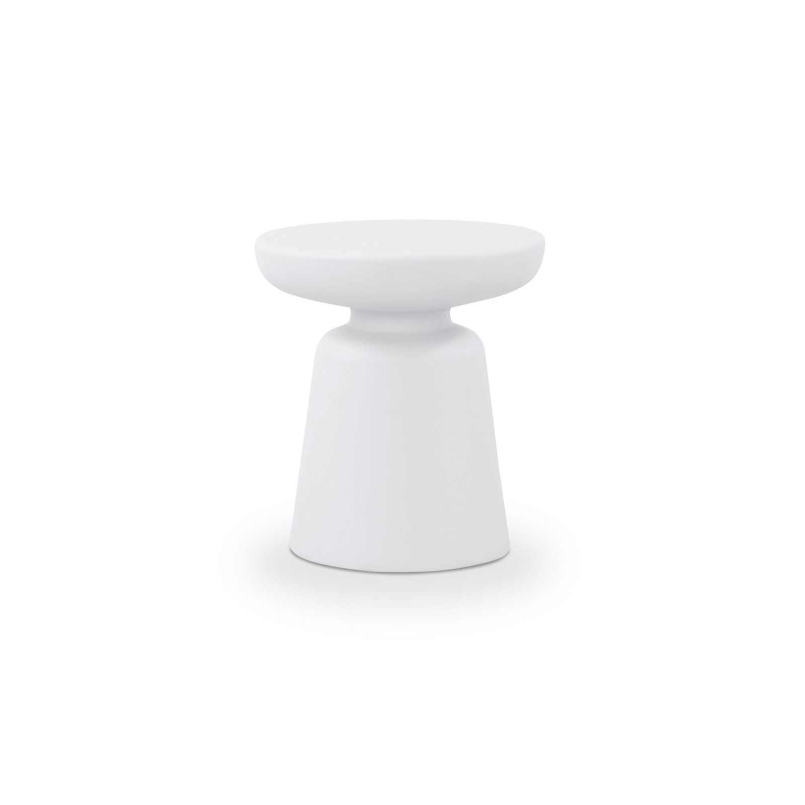 Ruth Outdoor Side Table Blue, White