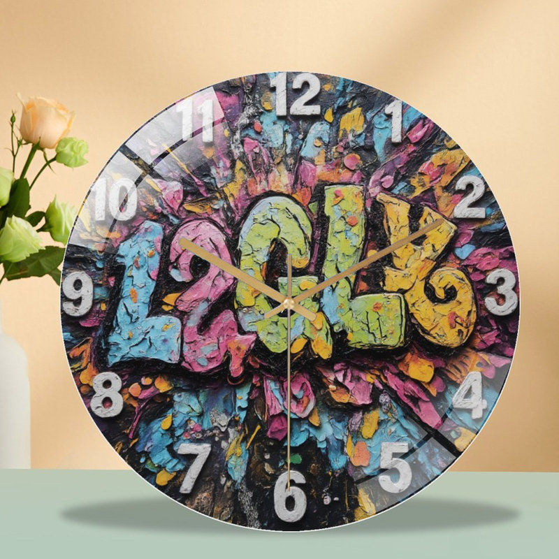 Horloge murale Graffiti Art 12Gly