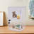 7.87" 2-Tier Acrylic Display Shelf Countertop Storage Stand