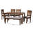 6 - Person Four Leg Dining Set-699082420-699082421
