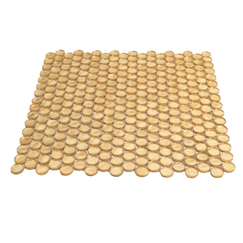Carreau de mosaïque rond 12,2 po x 12,2 po