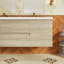 Ensemble de meuble-lavabo mural 59 po avec plateau en résine 59 po-1273943107