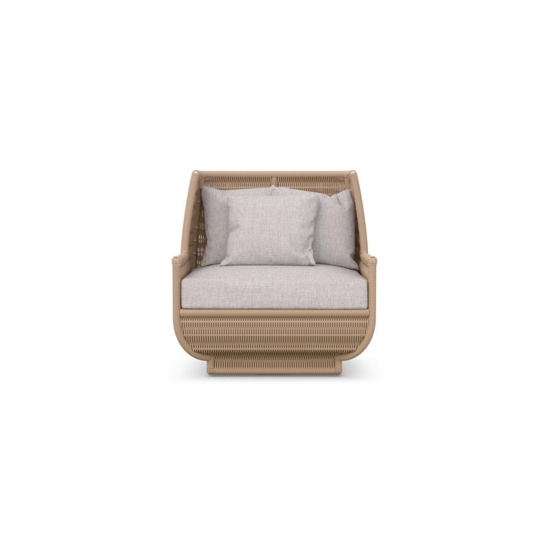 Tulum Club Chair + Fawn Cushion