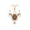 Crystal Lights 2 - Light Candle Wall Light
