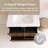 24 Inches Wall-Mounted Bathroom Vanity Set With Ceramic Integrated Top-289760012