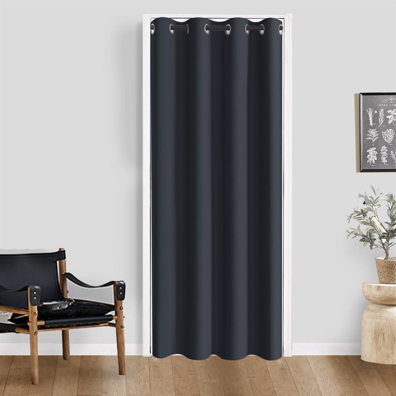 1 Panel 100% Blackout Door Curtain
