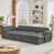 Tissu gris