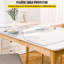 VEVOR Plastic Table Cover 40 x 80 Inch, 1.5 mm Thickness-1038469689