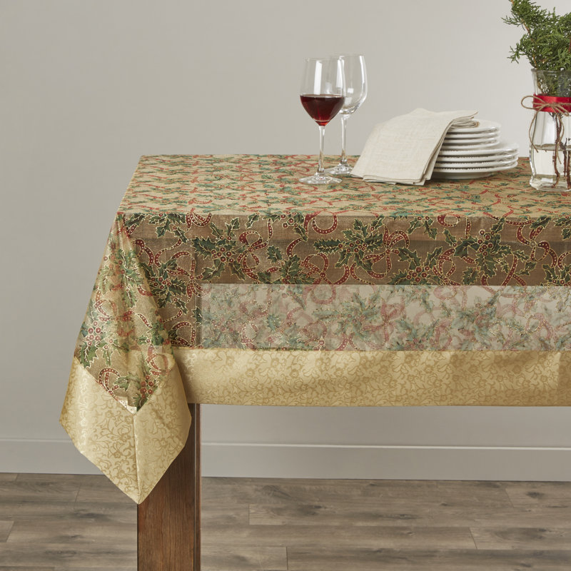 Dinah Tablecloth, 162" L x 65" W