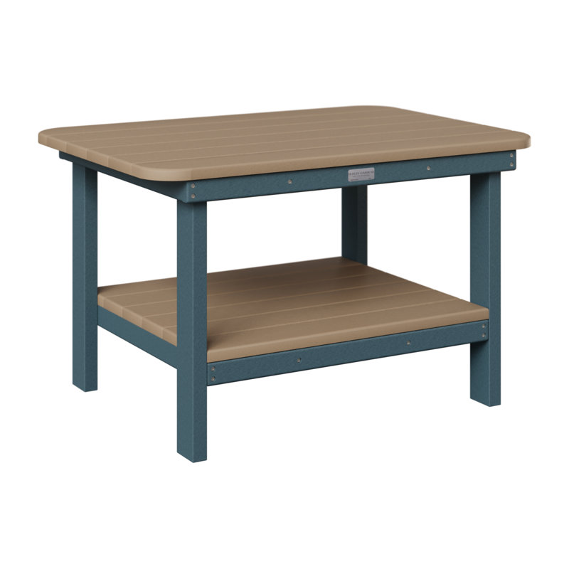 Berlin Gardens Rectangle Coffee Table, Slate