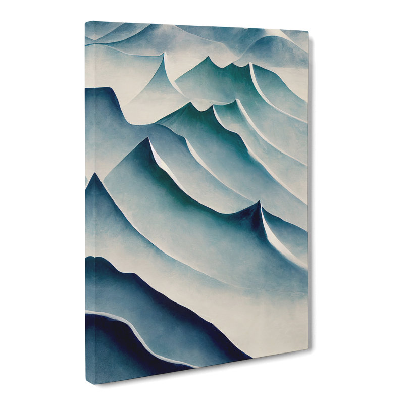 Glacier Abstract Vol.2 - Wrapped Canvas, 60cm H x 40cm W x 3cm D