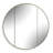  Amram Antique Brass Round Mirror
