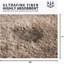 Beige Microfiber Bath Mat - 17"x24" | Non-Slip Rubber Backing | Extra Soft, Absorbent & Machine Washable | Bathroom/Bedroom/Laundry/Kitchen