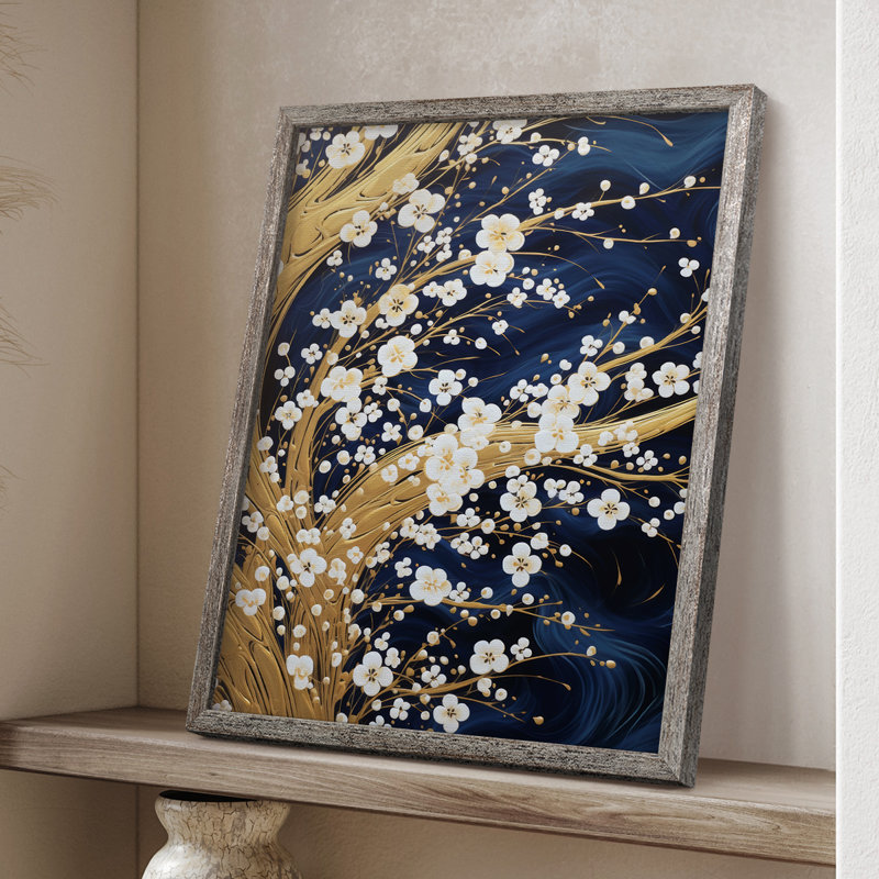 «LANDSCAPES Series CXLIV», reproduction encadrée - bois massif, H 11 po x l 9 po