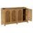 57" Sideboard Buffet, Farmhouse Storage Cabinet with Adjustable Shelf
