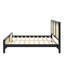Grand lit plateforme en bois avec tête et pied de lit en rotin-471453935-471453929
