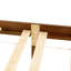 Lit en bois de pin avec tête et pied de lit en rotin, avec plateforme centrale améliorée-811965901-811965903
