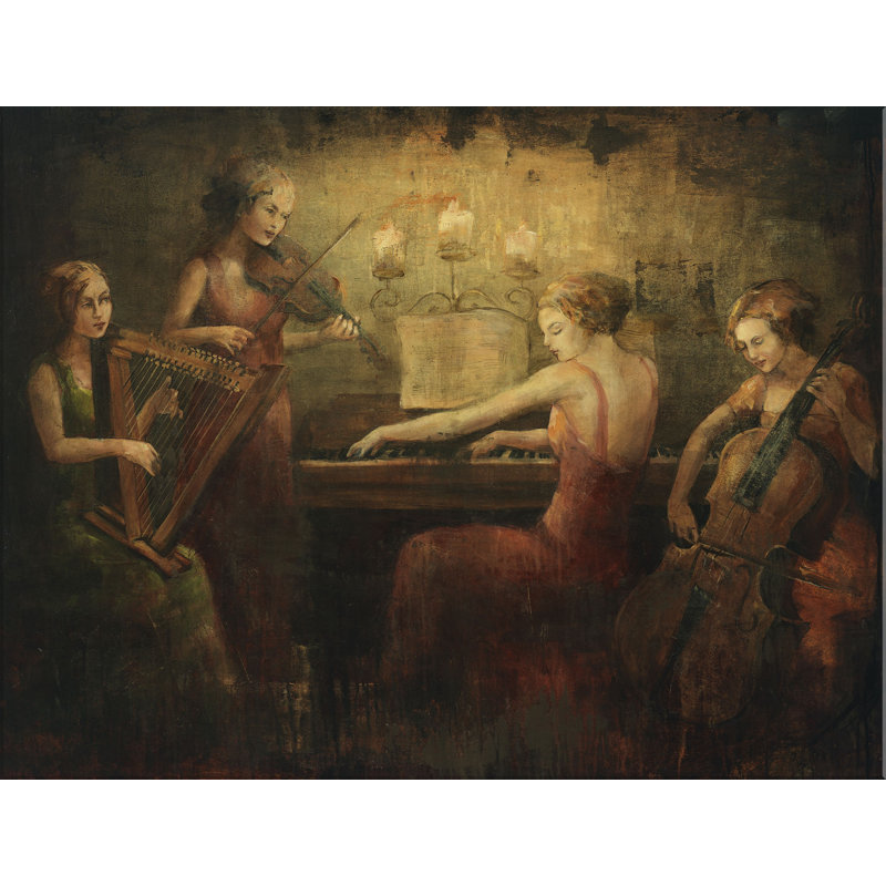 Twilight Waltz II Print by Claudette
