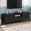 Console Cecchina 66,9 po, centre de divertissement avec tablettes réglables, console multimédia-61994597