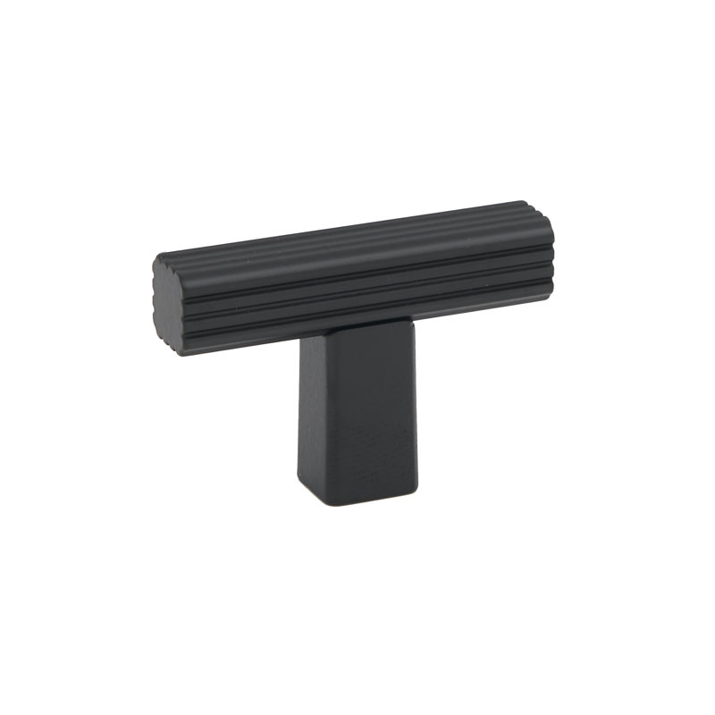 Quadrato Bar Knob, Matte Black