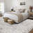 Lefkothea Joy Vintage Beige Ivory Machine Washable Area Rug-93389940
