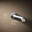 Artifacts Wall-Mount Bath Spout with Flare Design-11044922