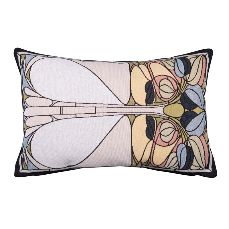 Cotton Blend Throw Pillow