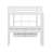Jeneya Full Size Loft Bed with Large Shelves, Writing Desk and LED Light-426831510