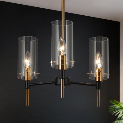 Satilla 3 - Light Dimmable Chandelier