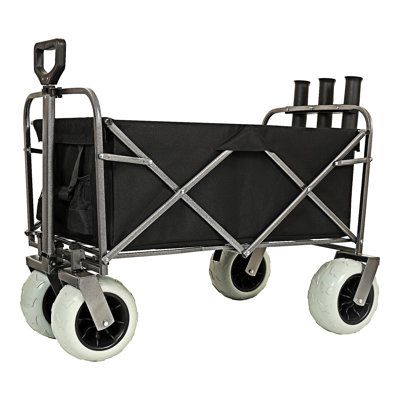 Utility Cart Beach Wagon With Big Wheels