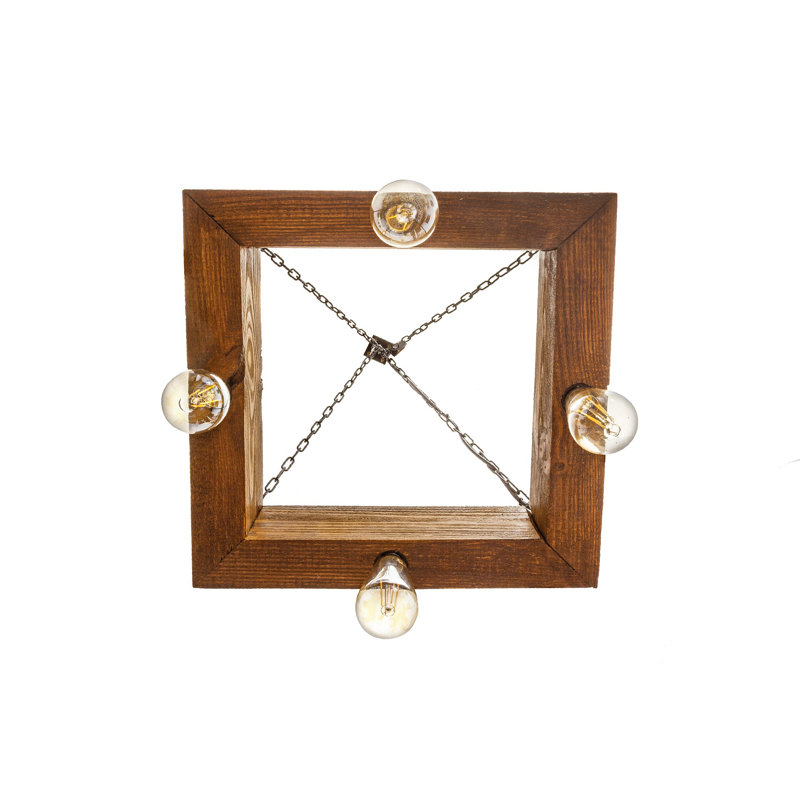 Kerner 4 - Light Brown Kitchen Island Pendant