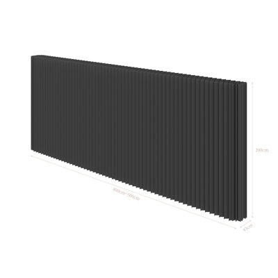 Folding Room Divider Privacy Screen, Portable Paper Partition, Stable Anti-tip For Home Office
