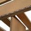 Lit mezzanine simple avec bureau, éclairage DEL, étagères et placards de rangement, construction en noyer, sans sommier, bois massif, escalier sécurisé.