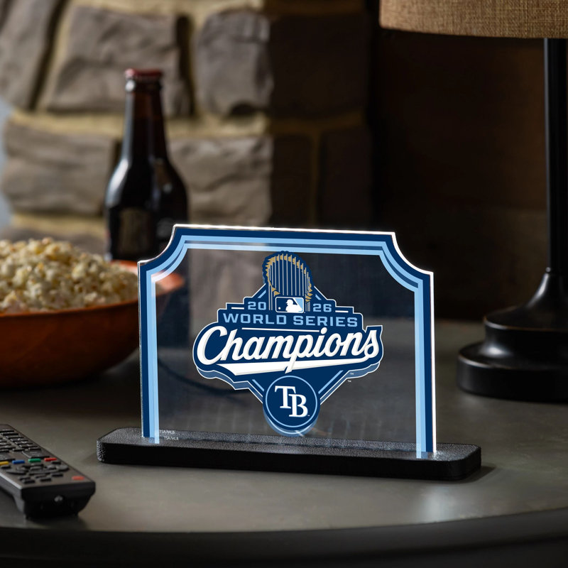 Tampa Bay Rays, World Series 2026, Decorlite rectangulaire à DEL