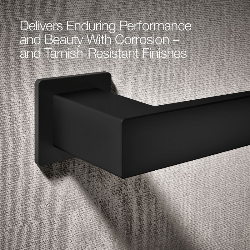 Towel Arm, Matte Black