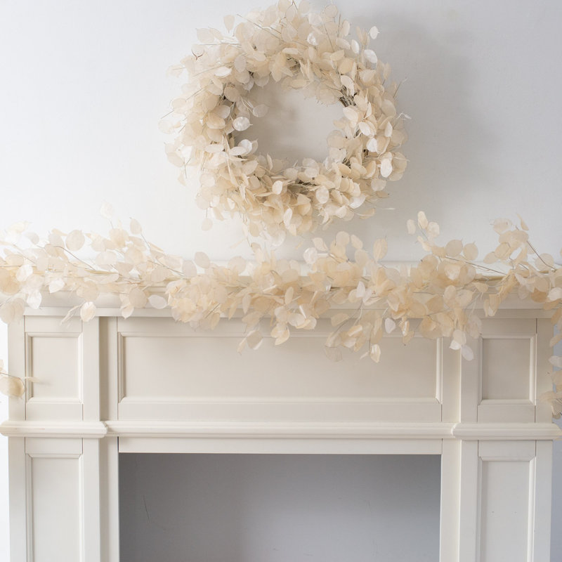 Faux Translucent Garland, 8' L