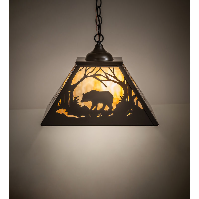 Rustic Lodge 2 - Light Pendant, Timeless Bronze