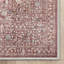 Tapis rouge botanique oriental Ervin Isolde-87869661