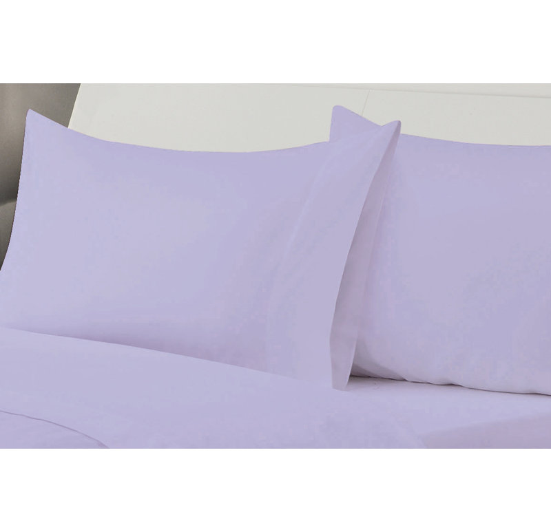Billie-J Microfiber Sheet Set, King, Lavender