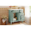 Meuble-lavabo moderne 36 po avec lavabo en résine, portes à fermeture douce et plusieurs options de rangement