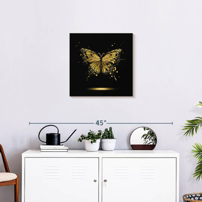 Brampt Gold Butterfly