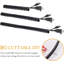 10FT 28mm Diameter Cable Management Cord Cover Wire Protector Tube Black