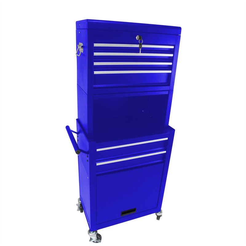 Commodes pliantes 6 tiroirs Frisange, Bleu