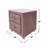 Nightstand, Fabric Upholstered Nightstand With 2 Drawers