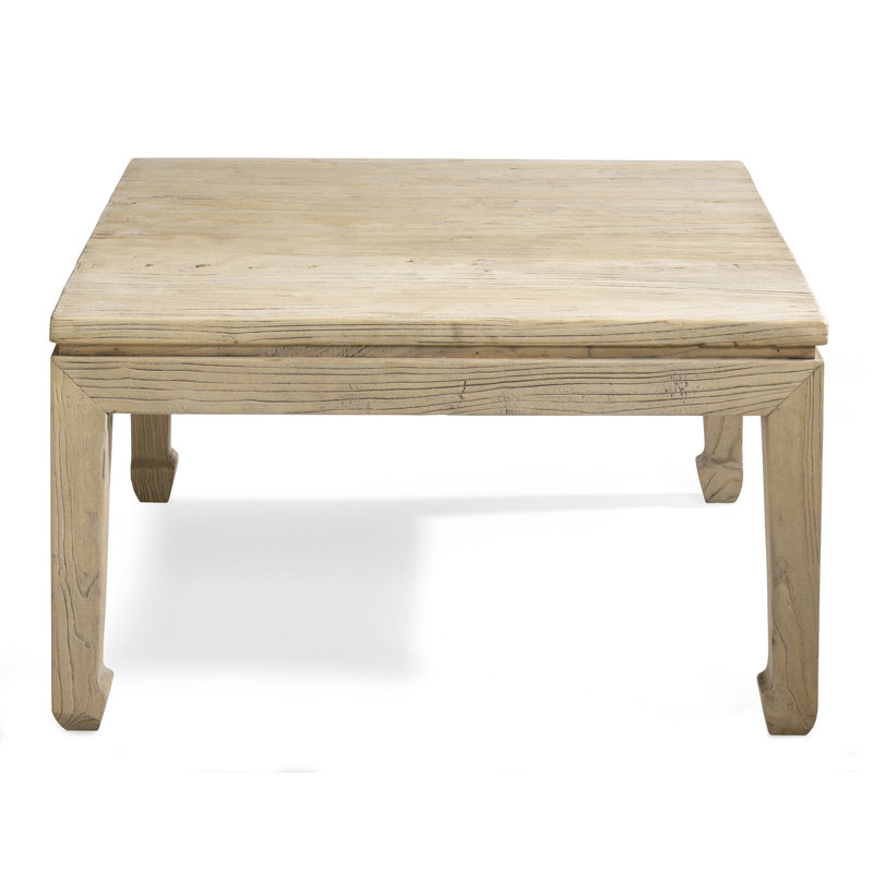 Jixi Solid Wood Four Leg Coffee Table
