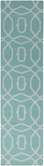 Reegan Flatweave Wool Geometric Indoor Rug