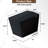 OakLn Square Smart Toilet with Built-In Tank,LED Display,Auto Flush,Remote Control,Warm Water&Heated Seat-112665667