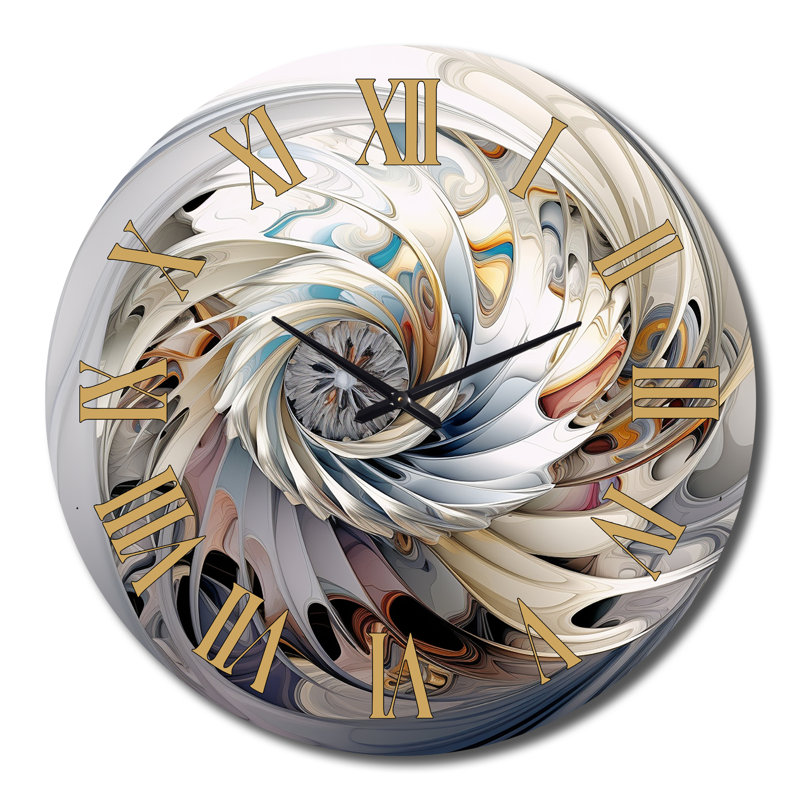 Horloge murale en métal, Grand